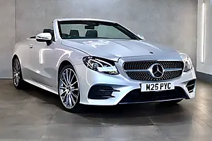 Used 2018 Mercedes-Benz E Class AMG Line Silver - Interior and Exterior details 5
