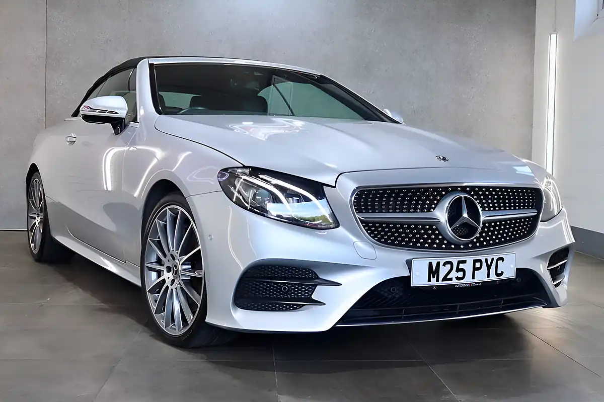 Used 2018 Mercedes-Benz E Class AMG Line Silver - Interior and Exterior details 6