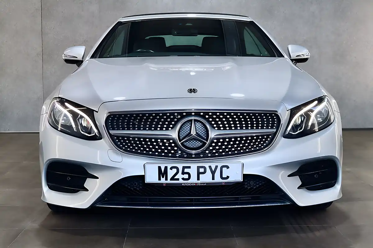 Used 2018 Mercedes-Benz E Class AMG Line Silver - Interior and Exterior details 7