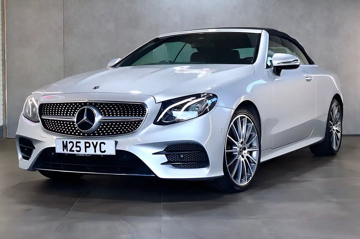Used 2018 Mercedes-Benz E Class AMG Line Silver - Interior and Exterior details 9