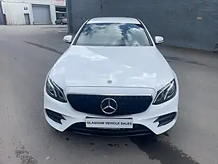 Used 2018 Mercedes-Benz E Class AMG Line White - Interior and Exterior details 2