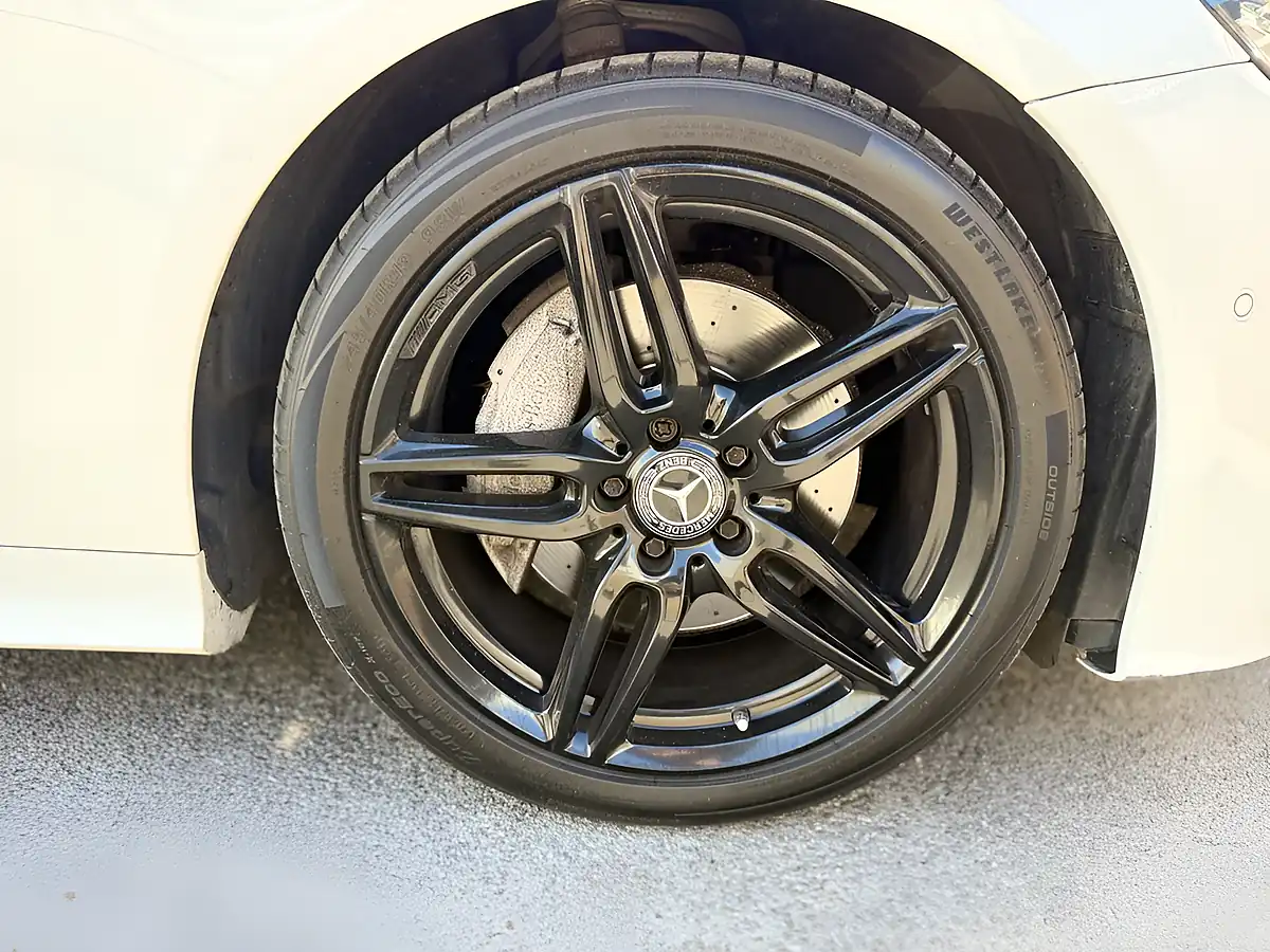 Used 2018 Mercedes-Benz E-Class AMG Line White - Interior and Exterior details 18