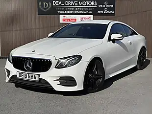 Used 2018 Mercedes-Benz E-Class AMG Line White - Interior and Exterior details 3