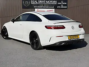Used 2018 Mercedes-Benz E-Class AMG Line White - Interior and Exterior details 5