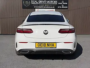 Used 2018 Mercedes-Benz E-Class AMG Line White - Interior and Exterior details 6