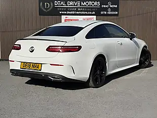 Used 2018 Mercedes-Benz E-Class AMG Line White - Interior and Exterior details 7