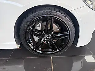 Used 2018 Mercedes-Benz E-Class AMG Line White - Interior and Exterior details 13