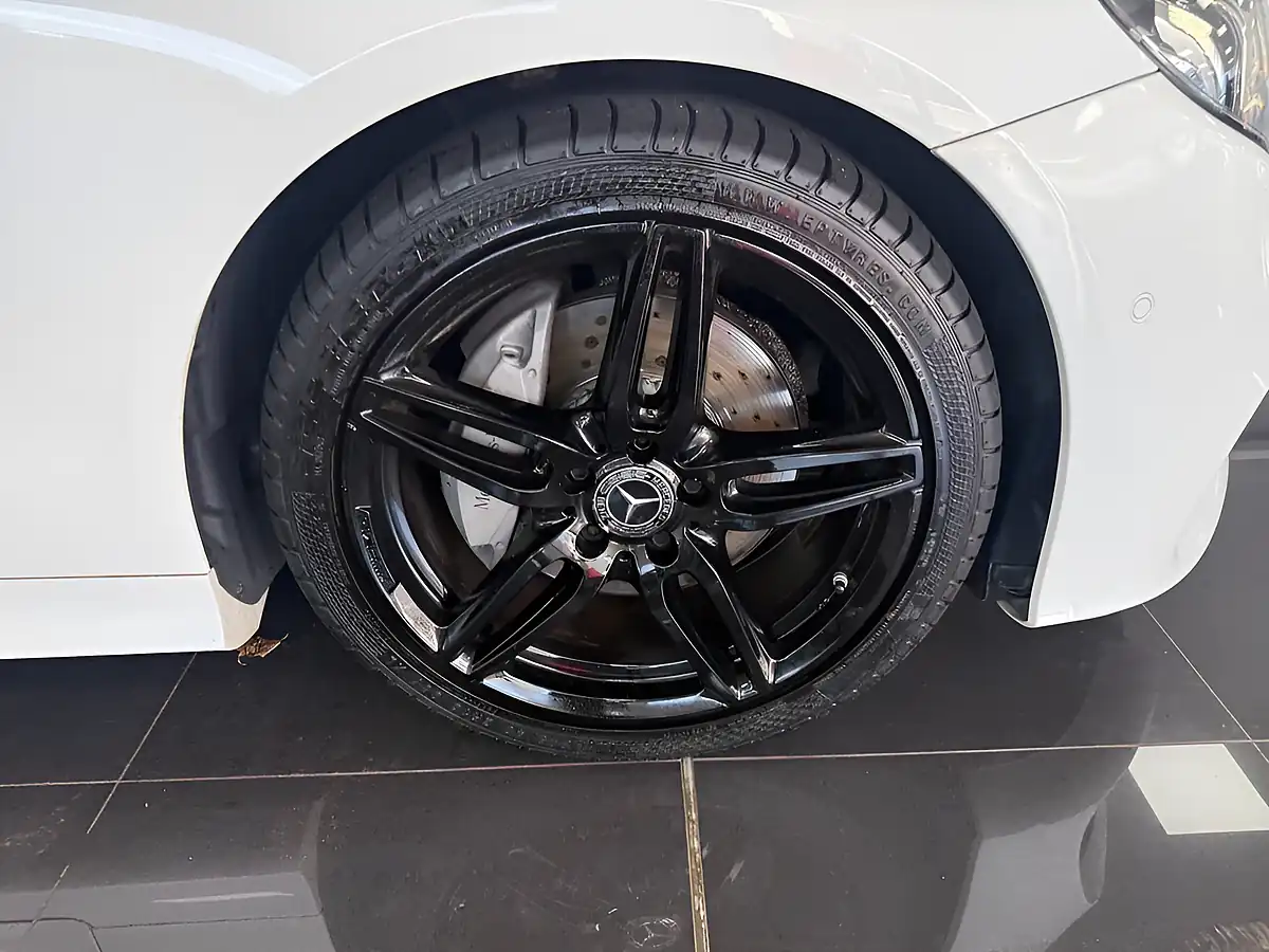 Used 2018 Mercedes-Benz E-Class AMG Line White - Interior and Exterior details 13