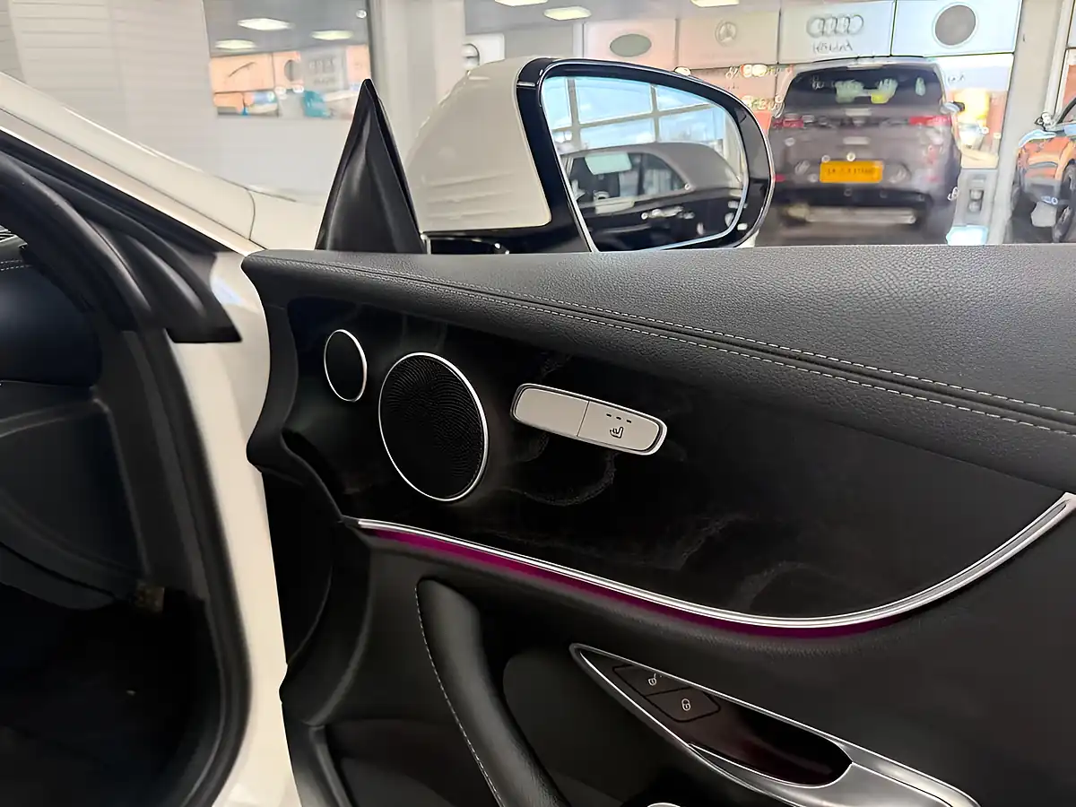 Used 2018 Mercedes-Benz E-Class AMG Line White - Interior and Exterior details 14