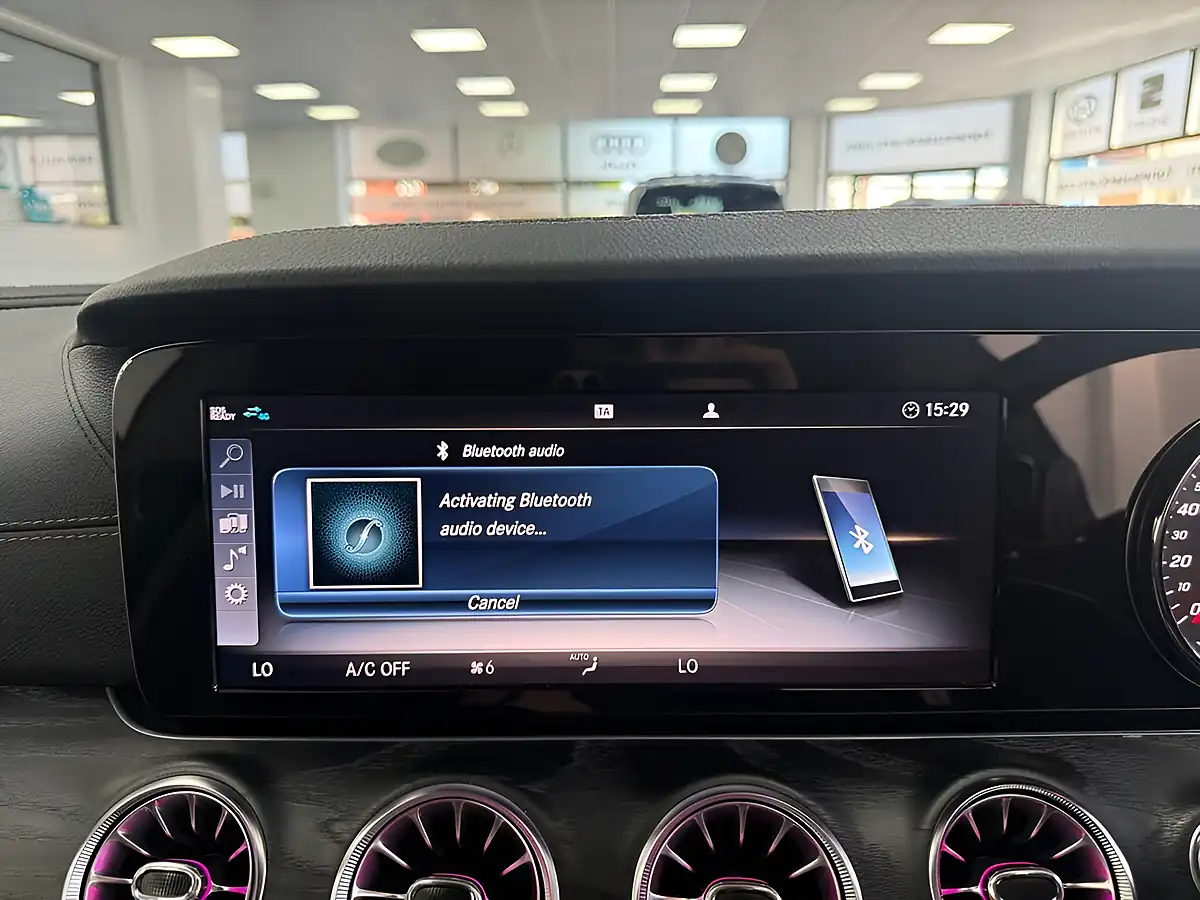 Used 2018 Mercedes-Benz E-Class AMG Line White - Interior and Exterior details 17