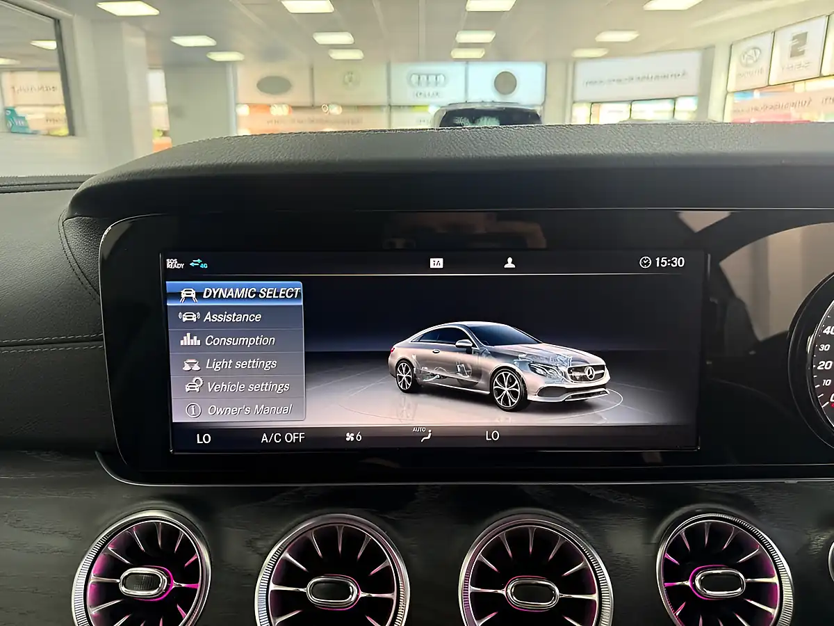 Used 2018 Mercedes-Benz E-Class AMG Line White - Interior and Exterior details 18