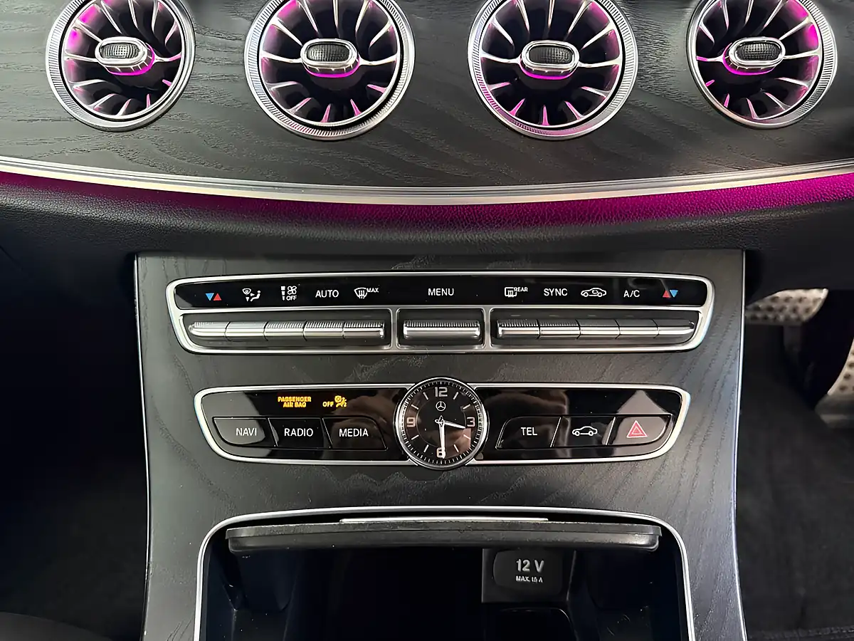 Used 2018 Mercedes-Benz E-Class AMG Line White - Interior and Exterior details 19
