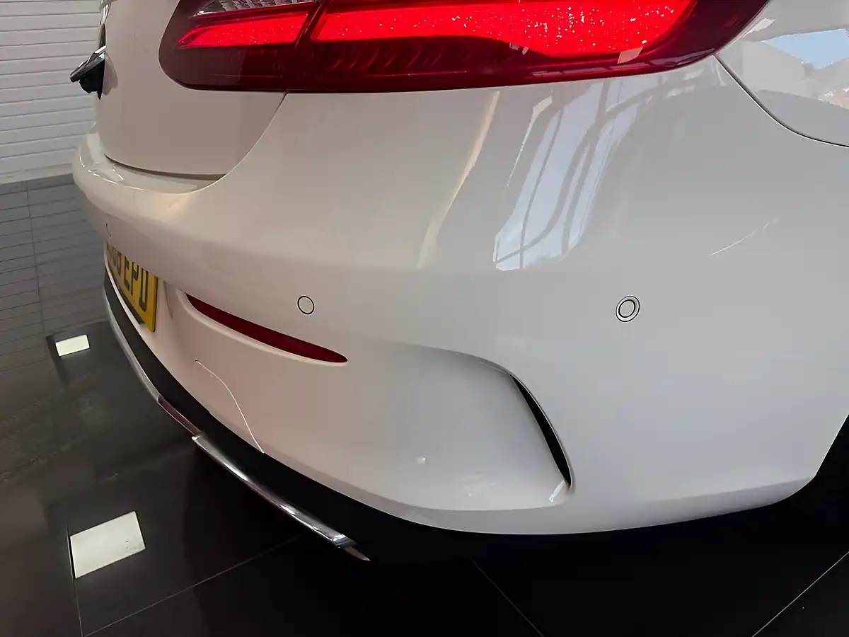 Used 2018 Mercedes-Benz E-Class AMG Line White - Interior and Exterior details 6