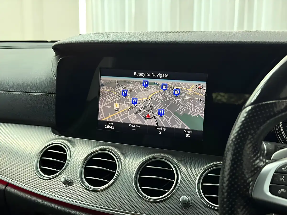 Used 2018 Mercedes-Benz E Class AMG Line White - Interior and Exterior details 18
