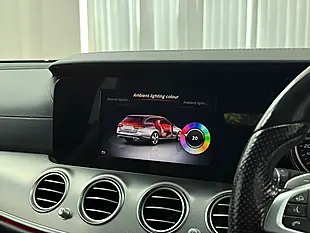 Used 2018 Mercedes-Benz E Class AMG Line White - Interior and Exterior details 19