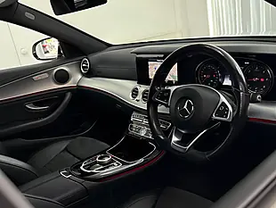 Used 2018 Mercedes-Benz E Class AMG Line White - Interior and Exterior details 2
