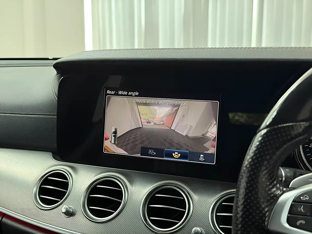 Used 2018 Mercedes-Benz E Class AMG Line White - Interior and Exterior details 20