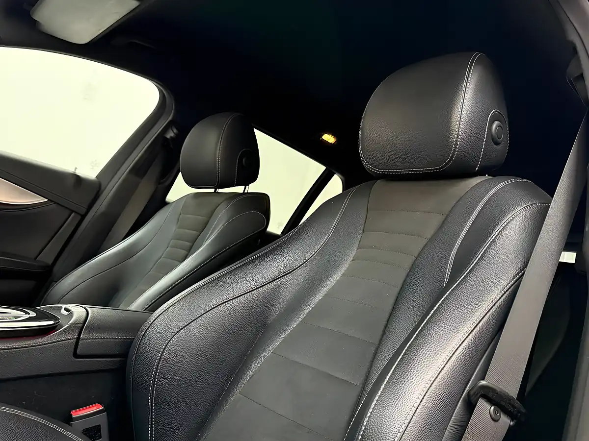 Used 2018 Mercedes-Benz E Class AMG Line White - Interior and Exterior details 3