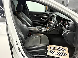 Used 2018 Mercedes-Benz E Class AMG Line White - Interior and Exterior details 11
