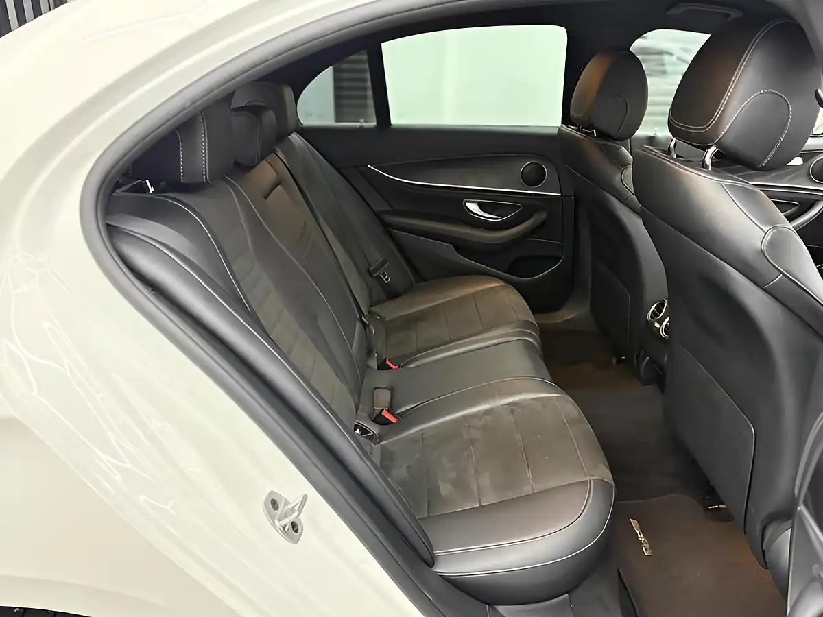 Used 2018 Mercedes-Benz E Class AMG Line White - Interior and Exterior details 12
