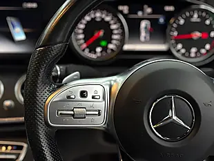 Used 2018 Mercedes-Benz E Class AMG Line White - Interior and Exterior details 13