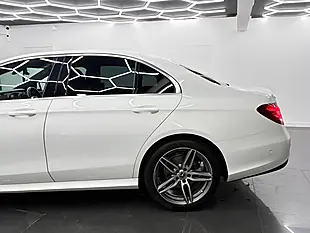 Used 2018 Mercedes-Benz E Class AMG Line White - Interior and Exterior details 15