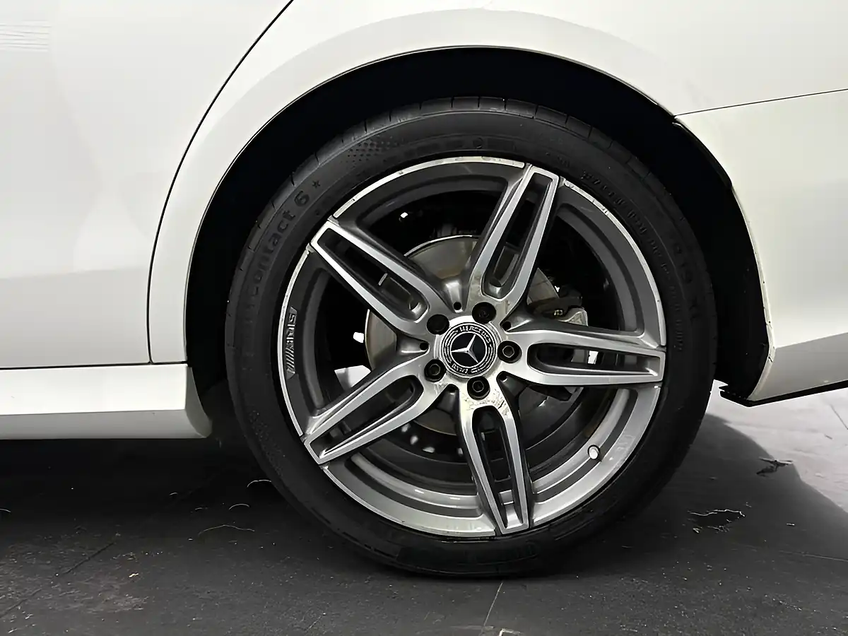 Used 2018 Mercedes-Benz E Class AMG Line White - Interior and Exterior details 16