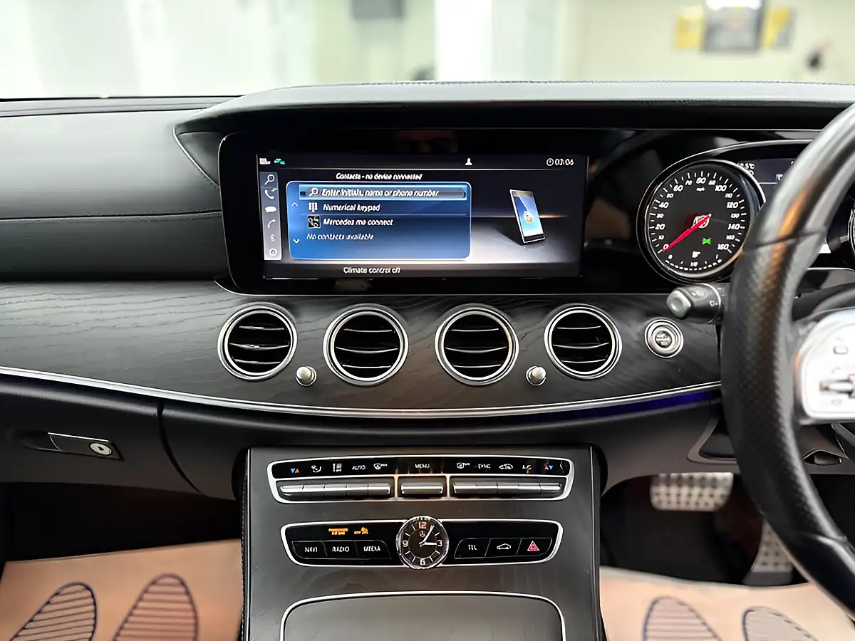 Used 2018 Mercedes-Benz E Class AMG Line White - Interior and Exterior details 17