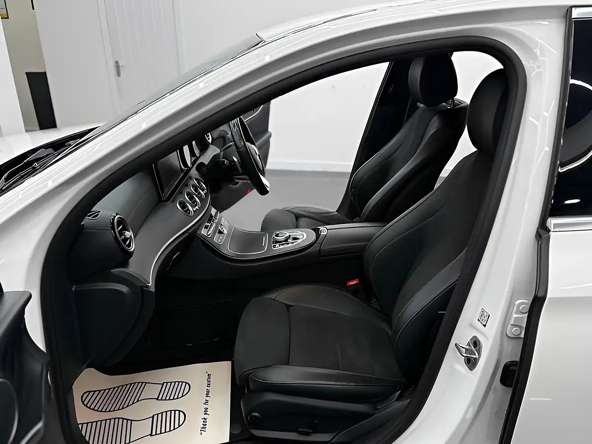 Used 2018 Mercedes-Benz E Class AMG Line White - Interior and Exterior details 18