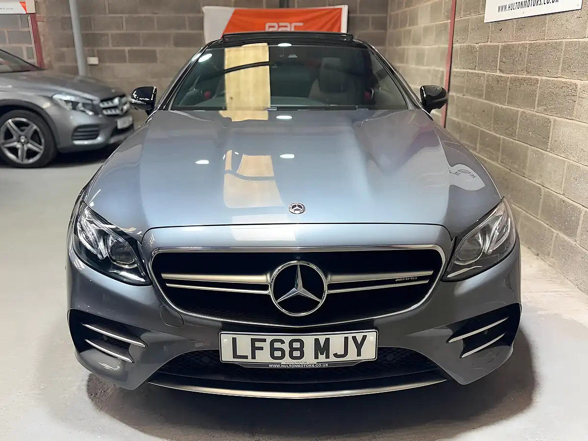 Used 2018 Mercedes-Benz E Class AMG Premium Plus Grey - Interior and Exterior details 4