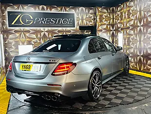 Used 2018 Mercedes-Benz E Class AMG Premium Plus Magno Selenite Grey - Interior and Exterior details 16