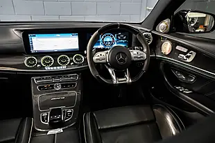 Used 2018 Mercedes-Benz E Class AMG S Designo Magno Grey - Interior and Exterior details 14