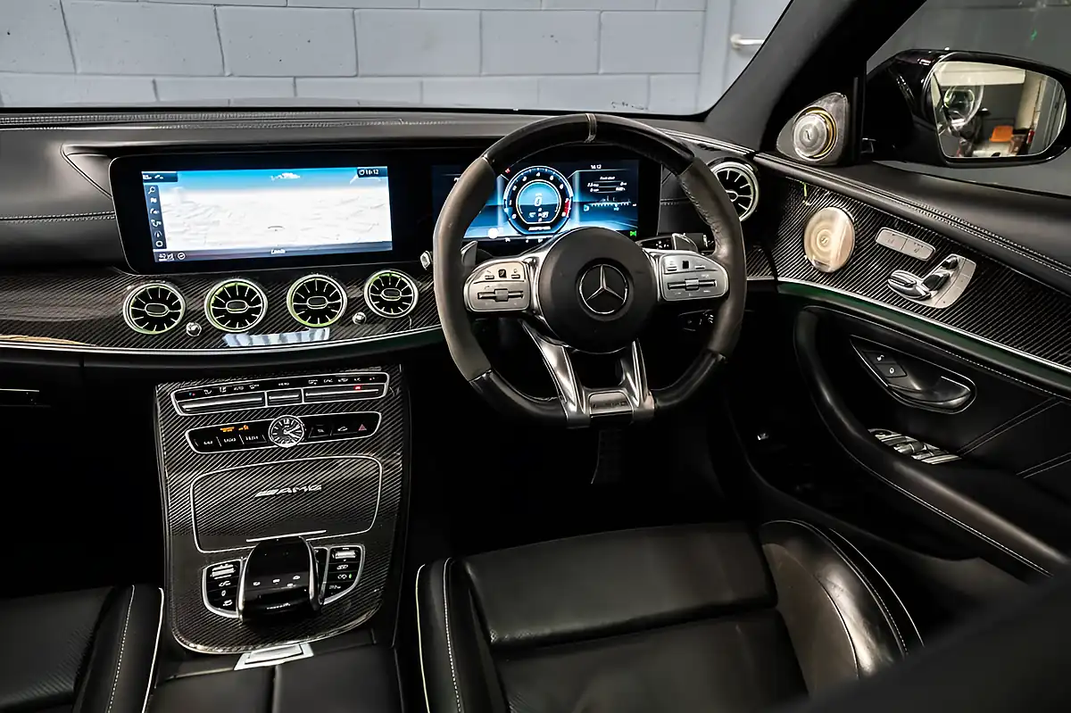 Used 2018 Mercedes-Benz E Class AMG S Designo Magno Grey - Interior and Exterior details 14