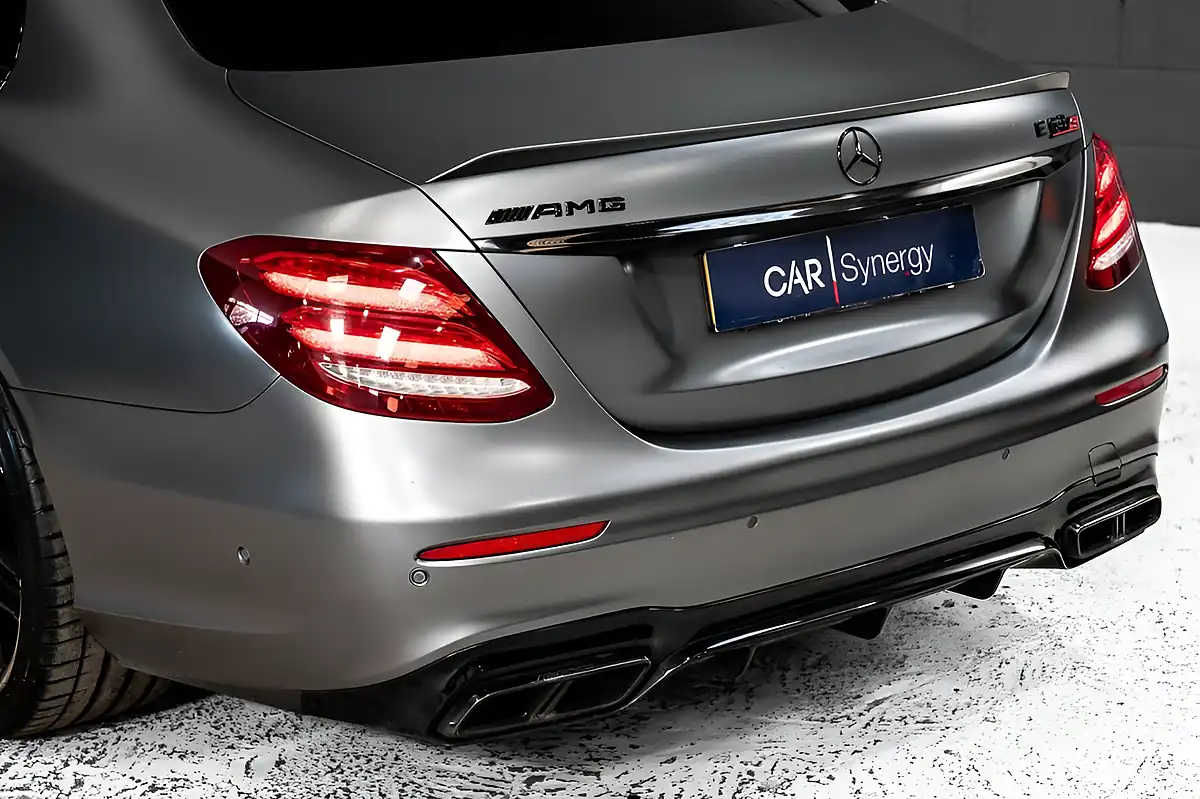 Used 2018 Mercedes-Benz E Class AMG S Designo Magno Grey - Interior and Exterior details 20