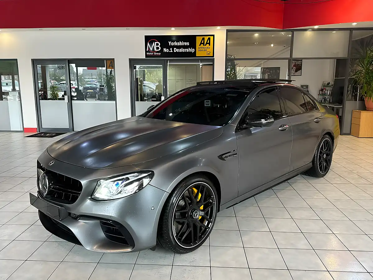 Used 2018 Mercedes-Benz E Class AMG S Grey - Interior and Exterior details 5