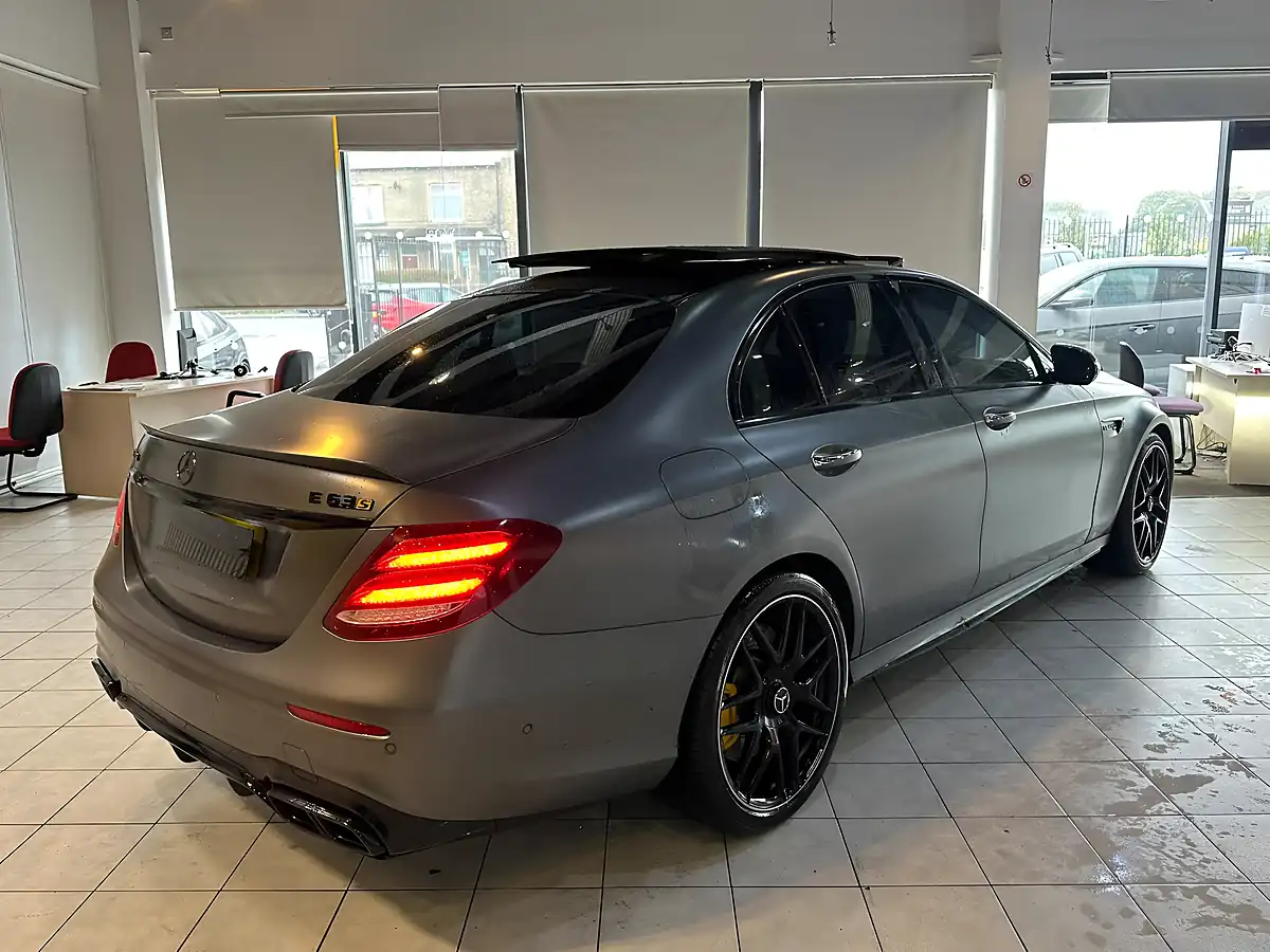 Used 2018 Mercedes-Benz E Class AMG S Grey - Interior and Exterior details 8