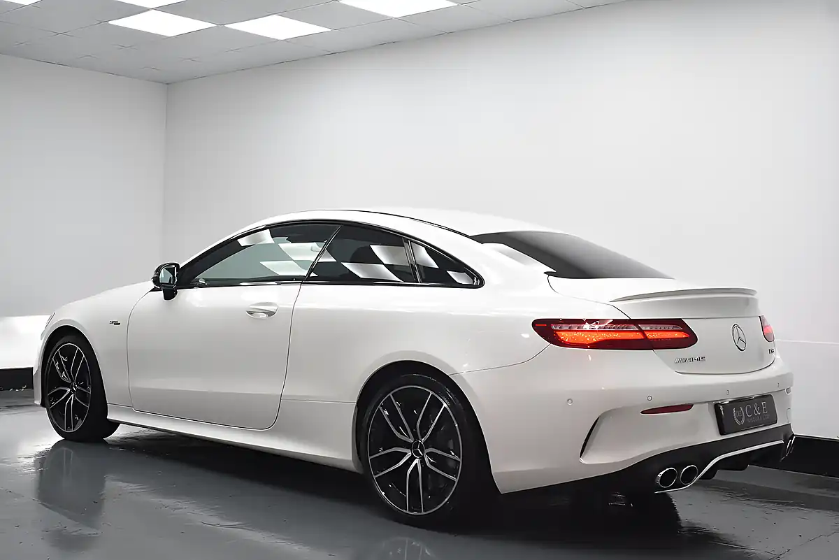 Used 2018 Mercedes-Benz E Class AMG White - Interior and Exterior details 4