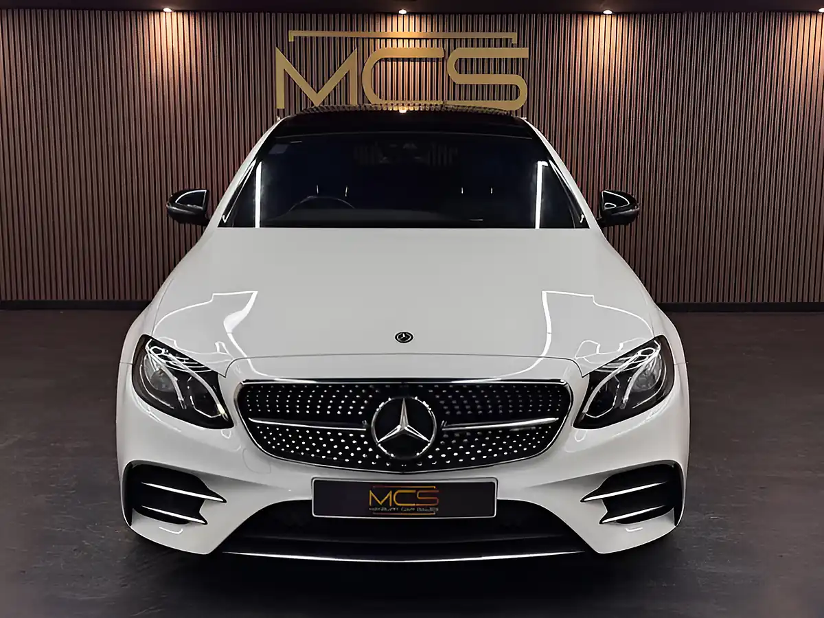 Used 2018 Mercedes-Benz E-Class AMG White - Interior and Exterior details 2