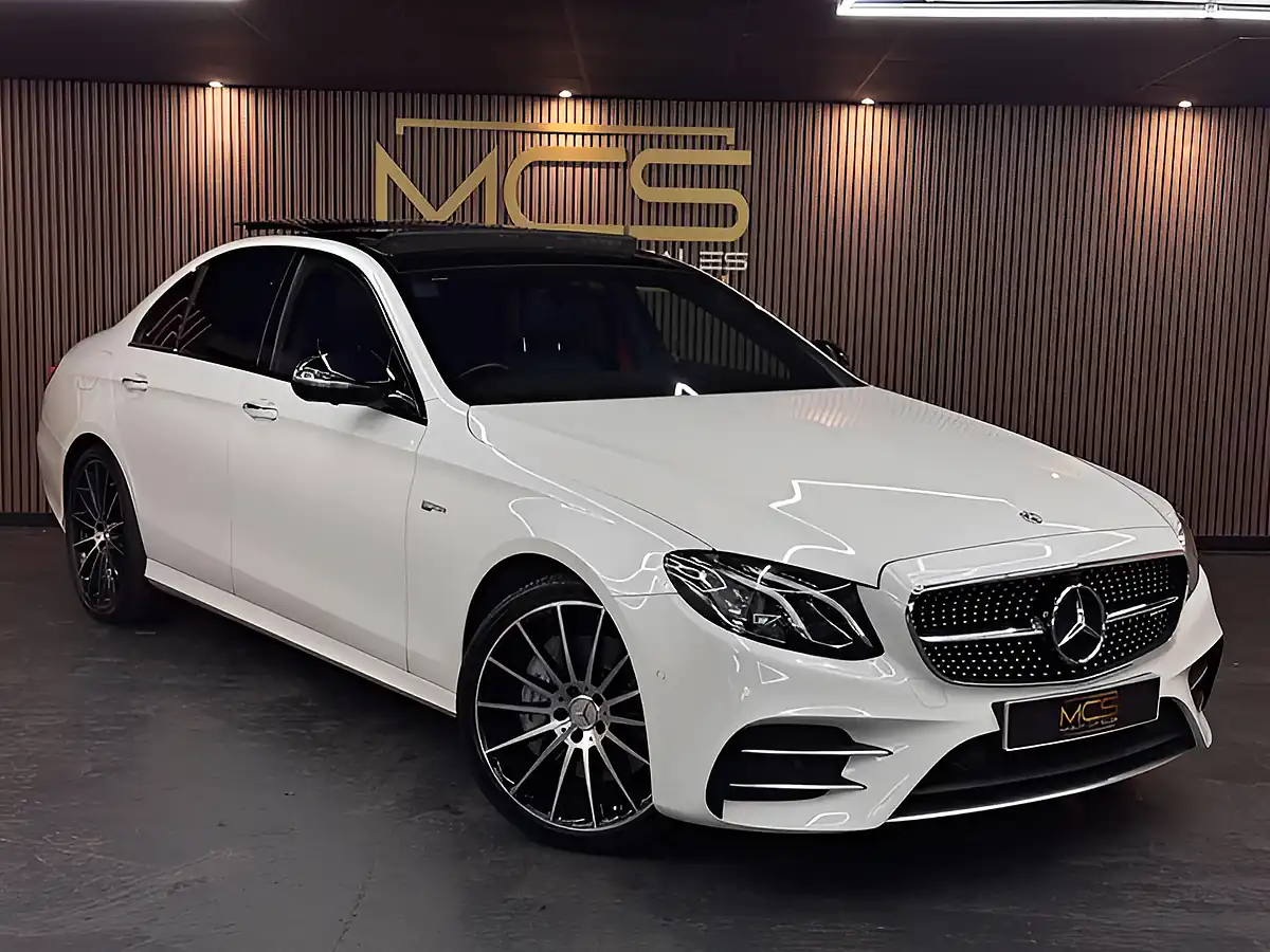 Used 2018 Mercedes-Benz E-Class AMG White - Interior and Exterior details 3