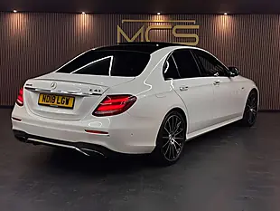 Used 2018 Mercedes-Benz E-Class AMG White - Interior and Exterior details 5