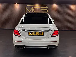 Used 2018 Mercedes-Benz E-Class AMG White - Interior and Exterior details 6