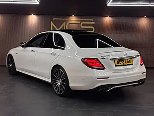 Used 2018 Mercedes-Benz E-Class AMG White - Interior and Exterior details 7