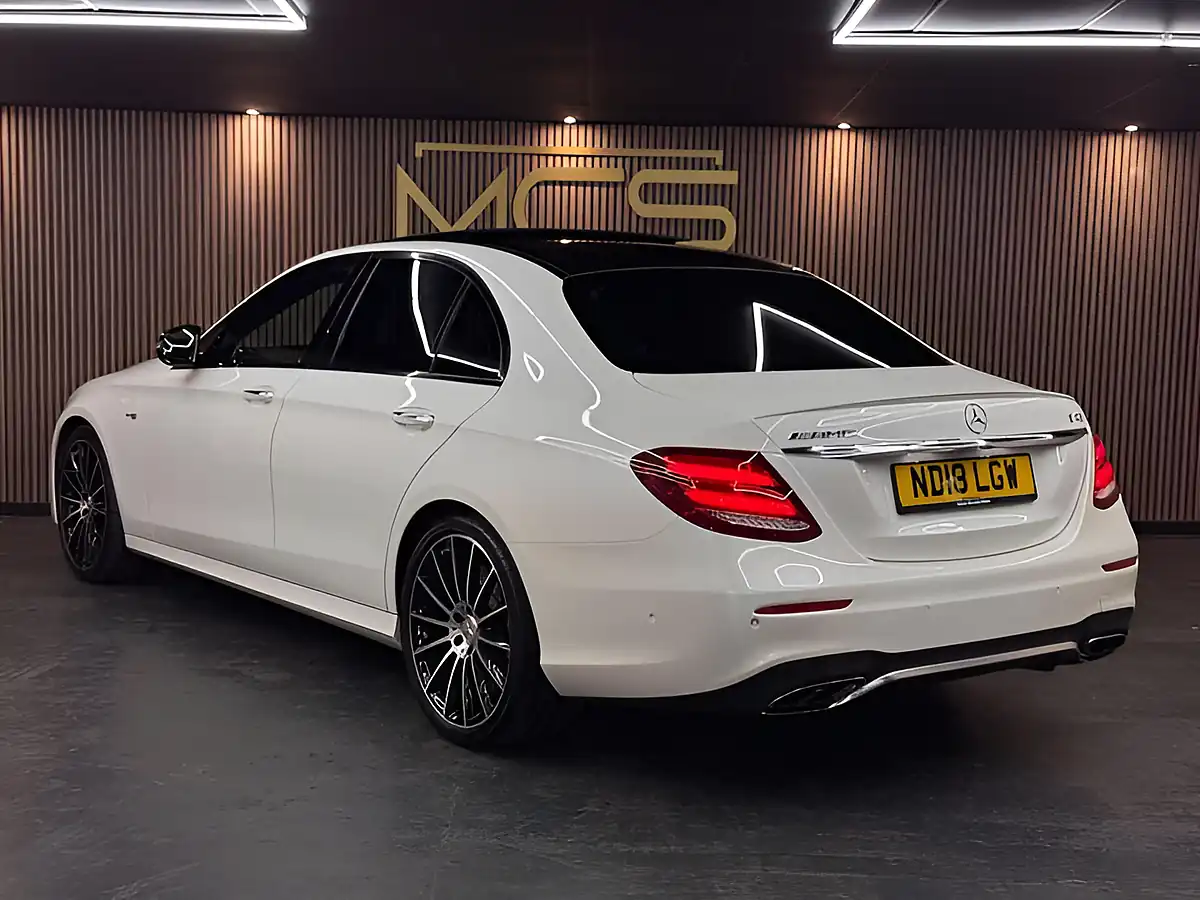 Used 2018 Mercedes-Benz E-Class AMG White - Interior and Exterior details 7