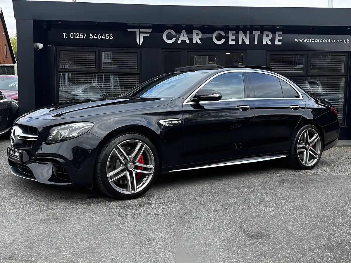 Used 2018 Mercedes-Benz E-Class E 63 S 4MATIC Black - Interior and Exterior details 2