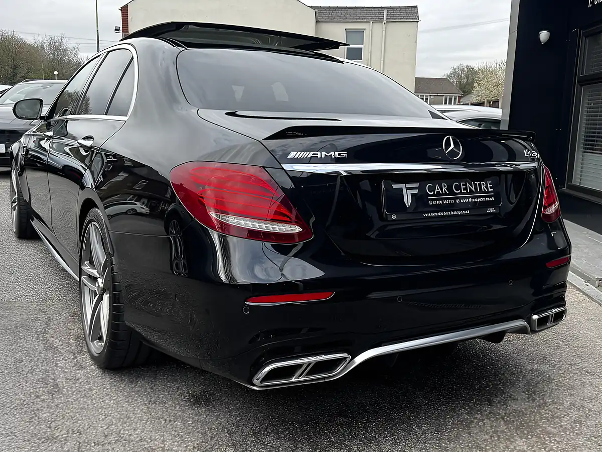 Used 2018 Mercedes-Benz E-Class E 63 S 4MATIC Black - Interior and Exterior details 6