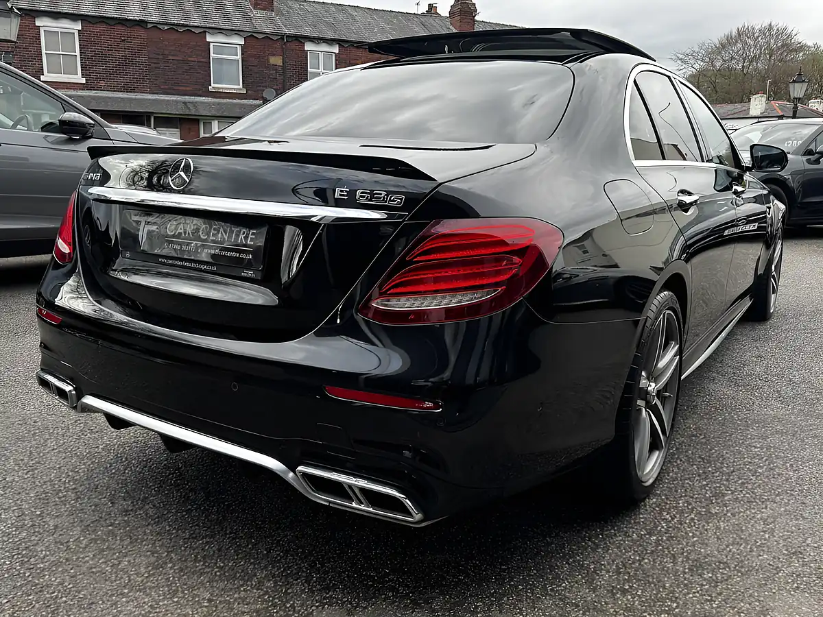 Used 2018 Mercedes-Benz E-Class E 63 S 4MATIC Black - Interior and Exterior details 8