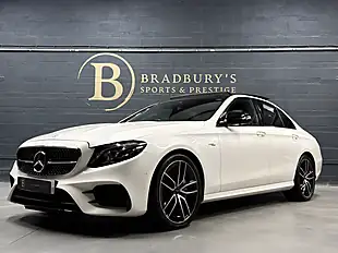 Used 2018 Mercedes-Benz E Class Premium Plus White - Interior and Exterior details 14