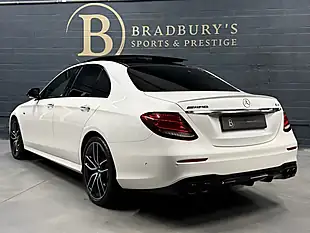 Used 2018 Mercedes-Benz E Class Premium Plus White - Interior and Exterior details 3