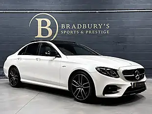 Used 2018 Mercedes-Benz E Class Premium Plus White - Interior and Exterior details 4