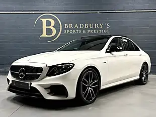 Used 2018 Mercedes-Benz E Class Premium Plus White - Interior and Exterior details 7